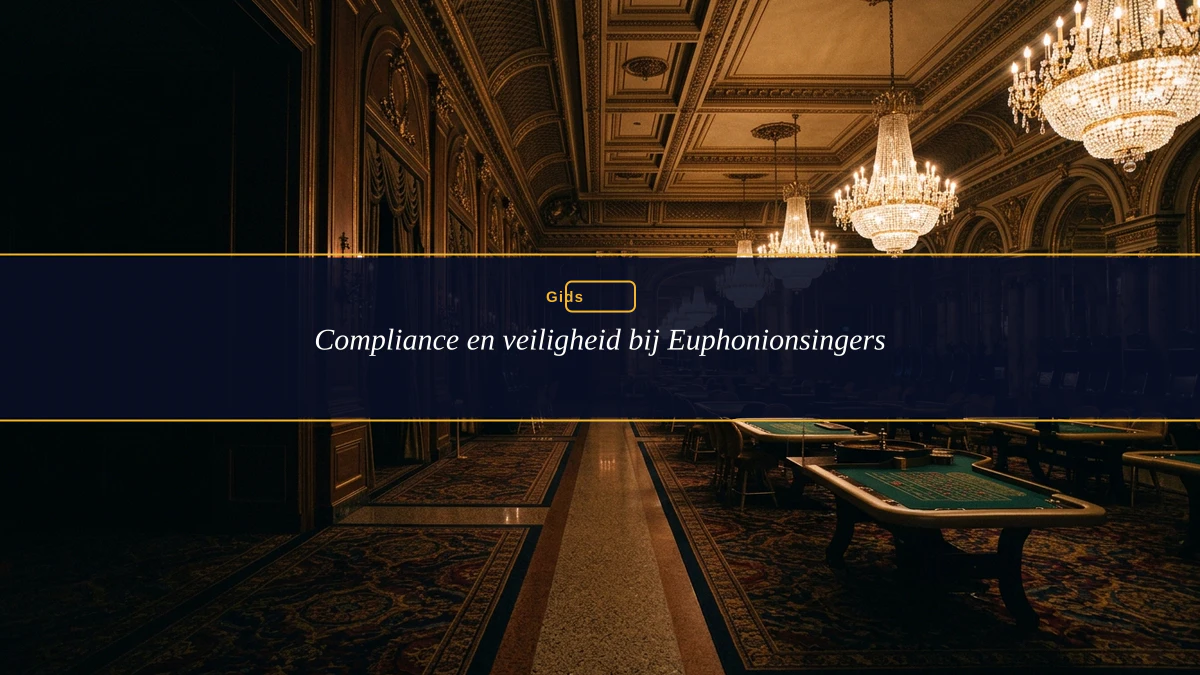 Compliance en veiligheid bij Euphonionsingers