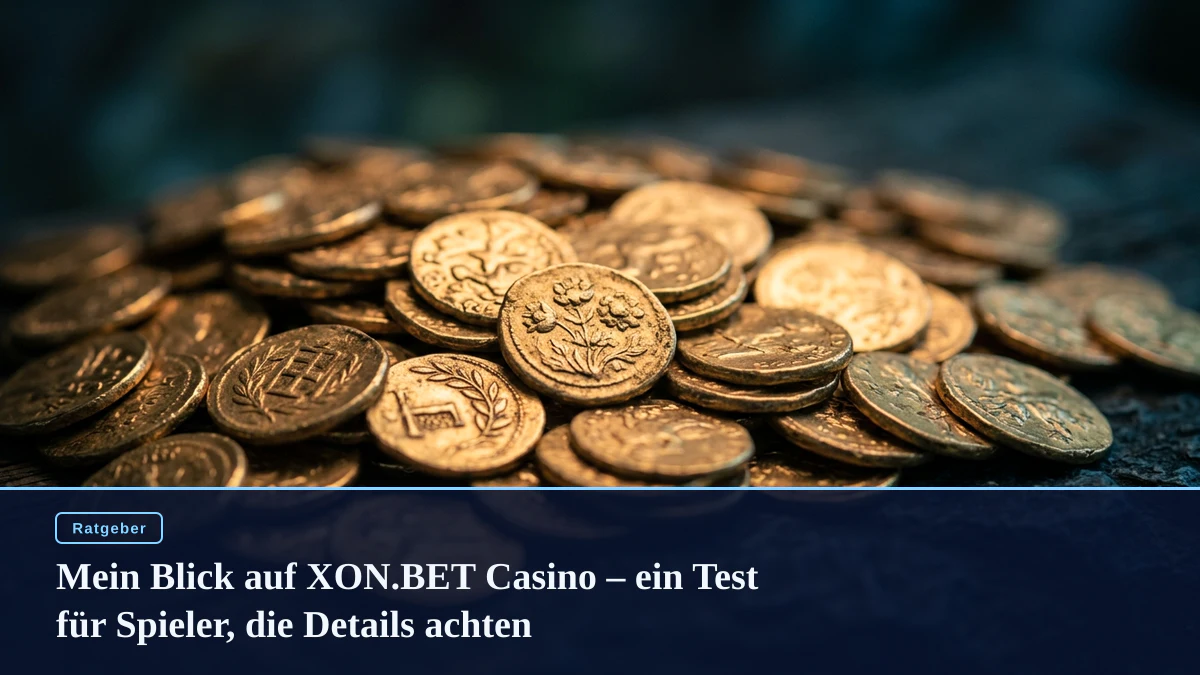 Mein Blick auf XON.BET Casino – ein Test für Spieler, die Details achten