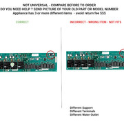 WB27T11060 Correct incorrect