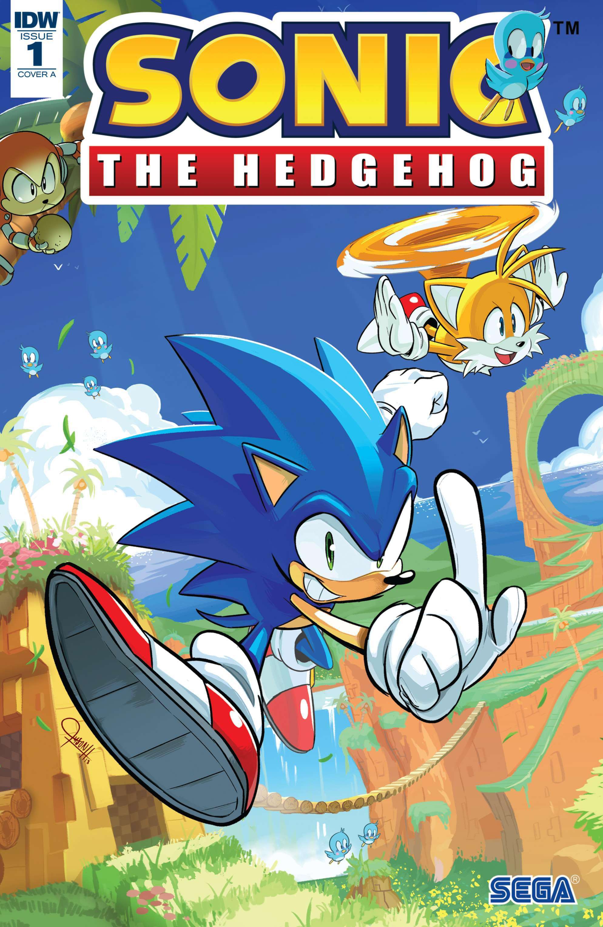 Sonic The Hedgehog 01
