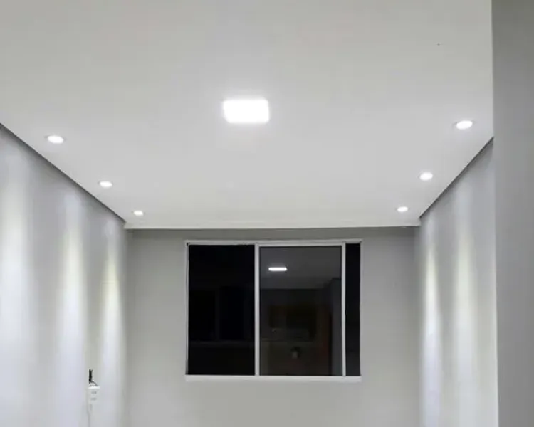 Forro de gesso instalado