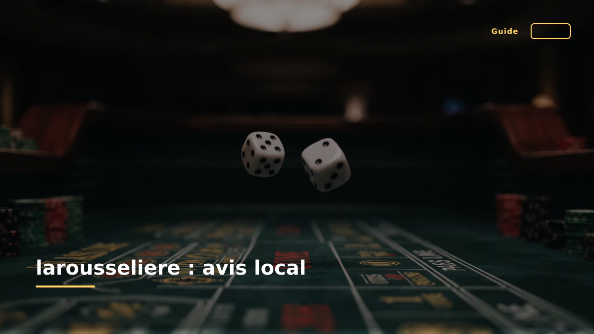 larousseliere : avis local