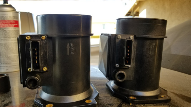 Left new.  Right old