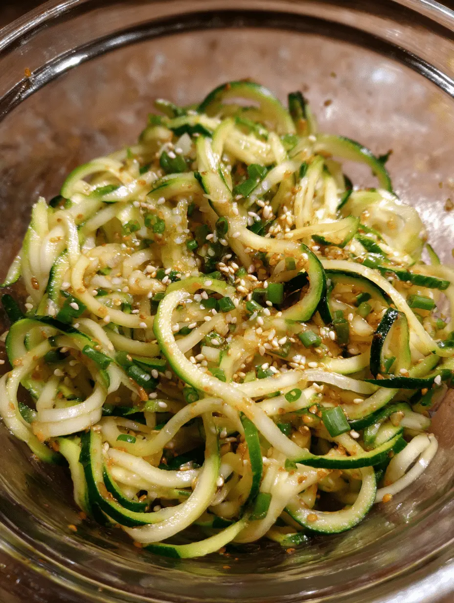 Delicious Variations of Asian Cucumber Noodle Salad