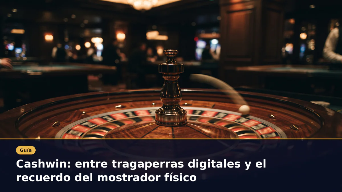 Cashwin: entre tragaperras digitales y el recuerdo del mostrador físico
