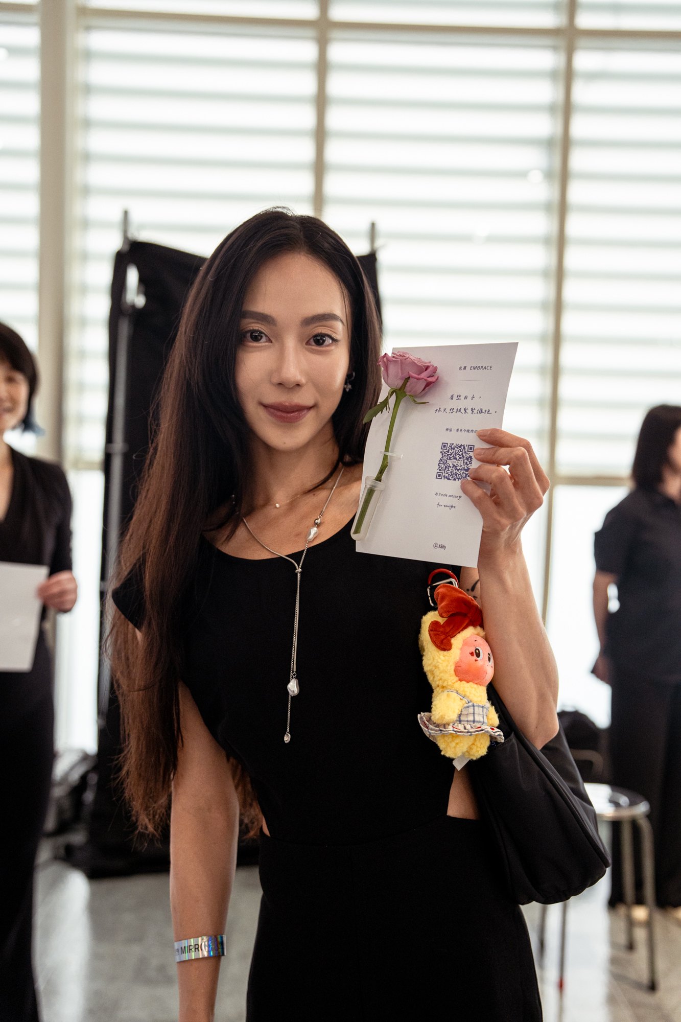 Nana 老師與 ASify 玫瑰花卡