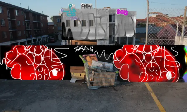 Graffiti artwork by Sumoe