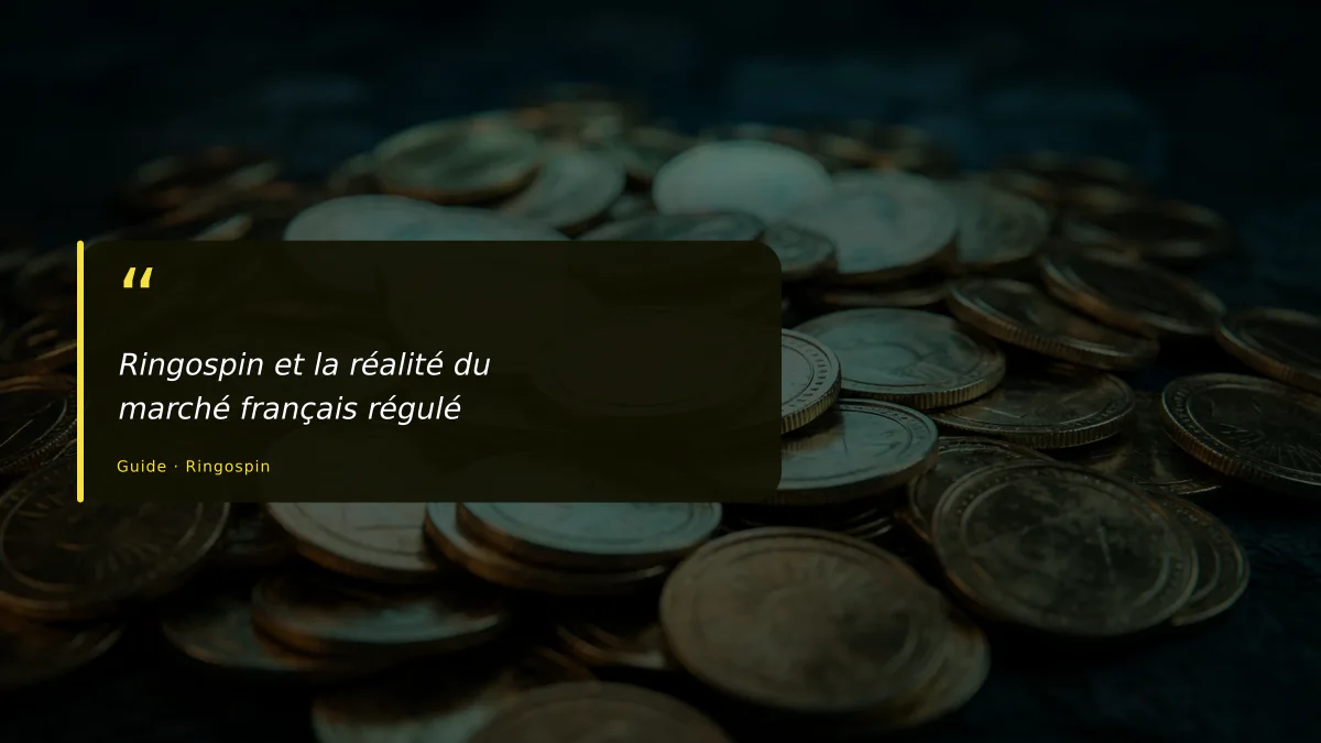 Ringospin et la réalité du marché français régulé