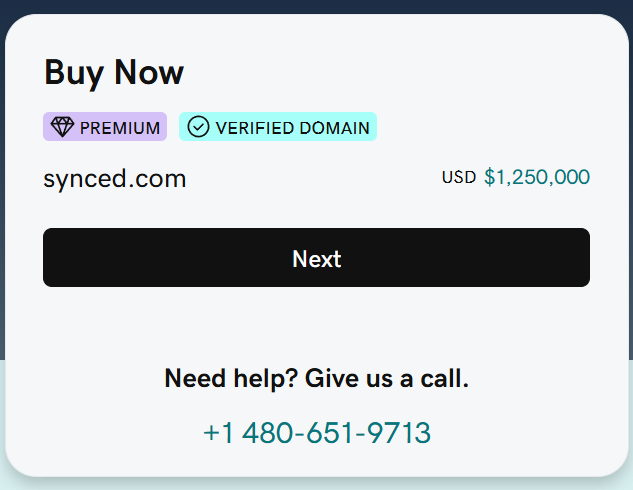 iSynced.com Domain Evaluation Details 1