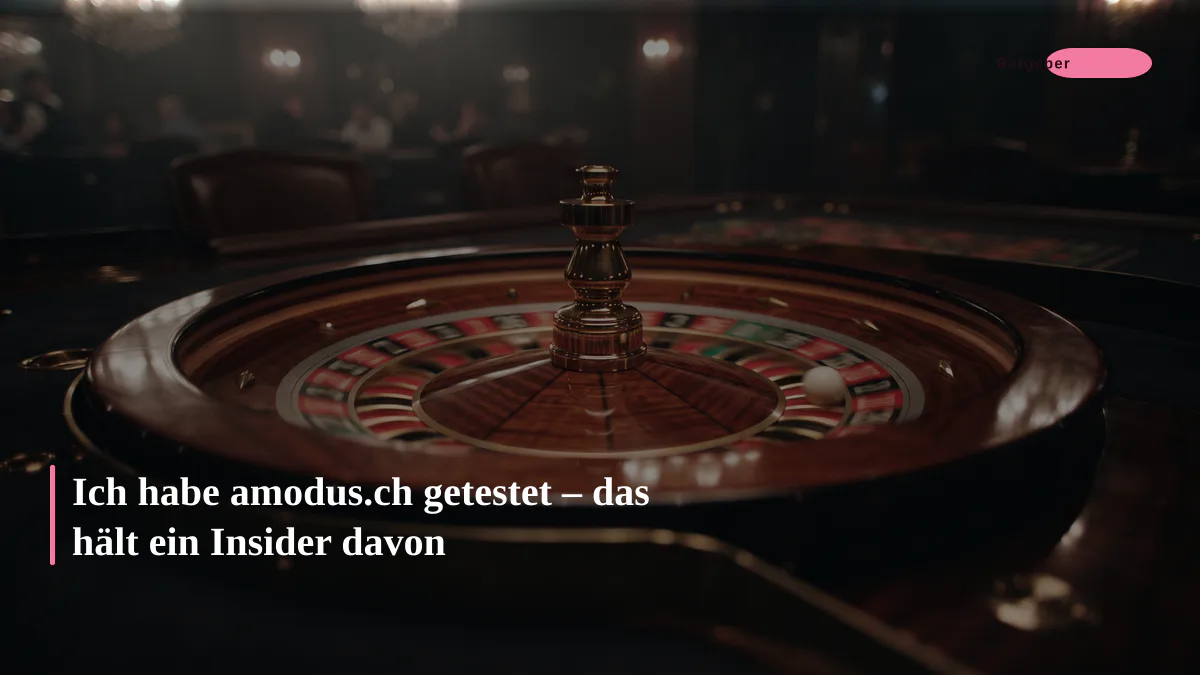 Ich habe amodus.ch getestet – das hält ein Insider davon