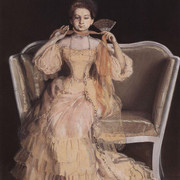 Дама в розовом 1903