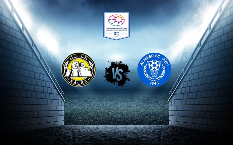 مباراة النصر و كلباء