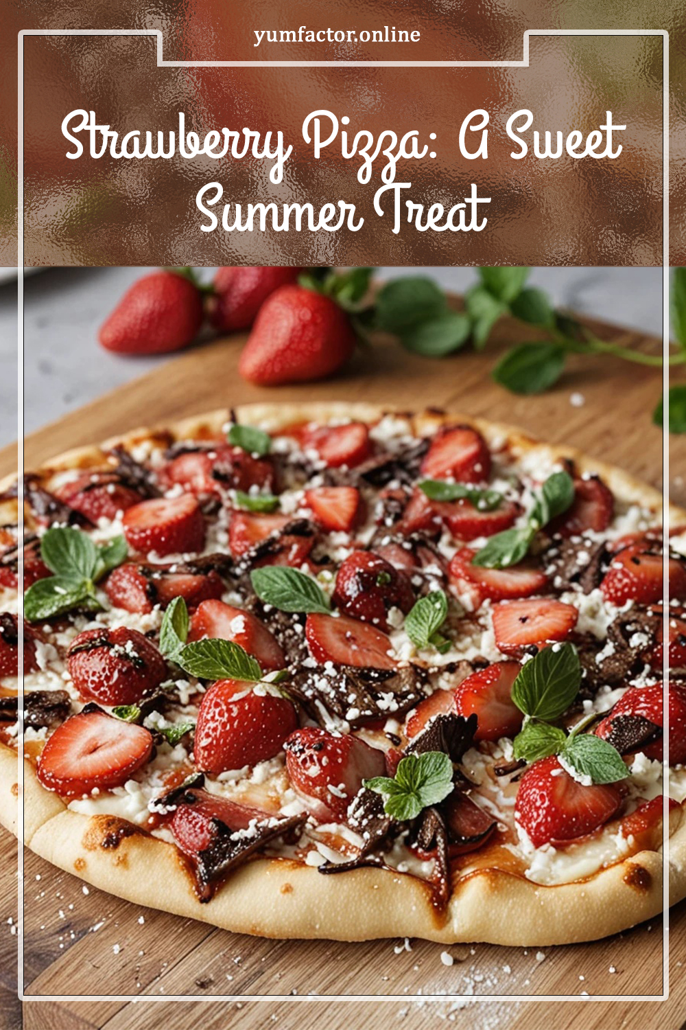 Strawberry Pizza: A Sweet Summer Treat