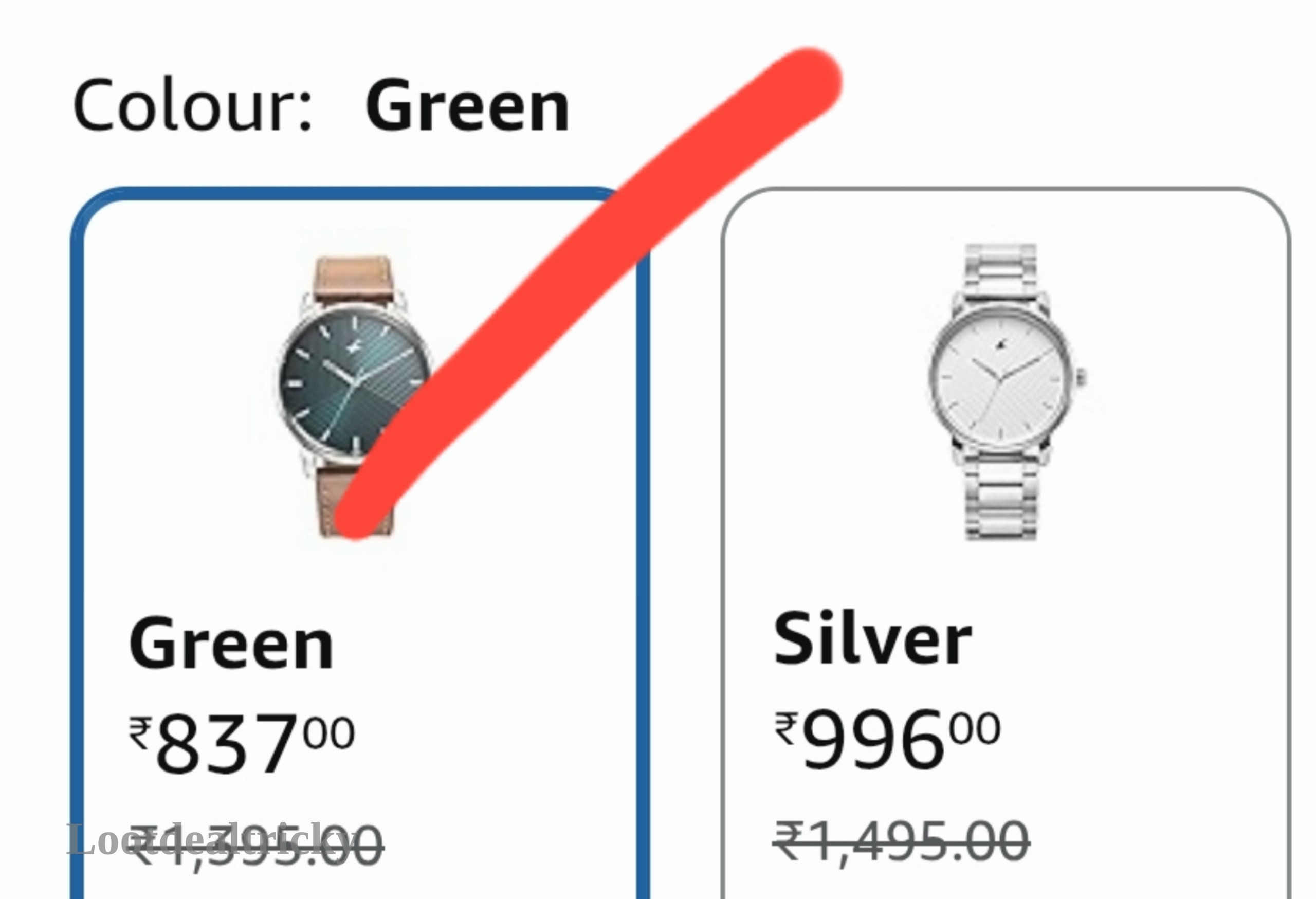 Fastrack Men Analog – Just ₹837 | Best Price Drop Today