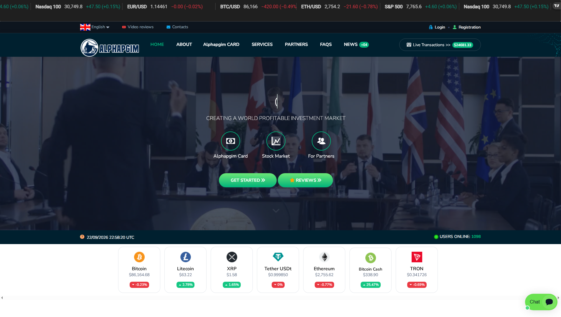 Stored capture of fx-alphapgims.online
