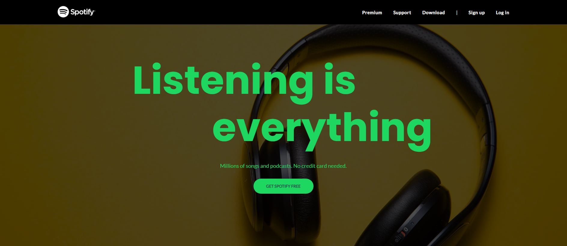 Stored capture of vathouse-spotify-page-design.netlify.app