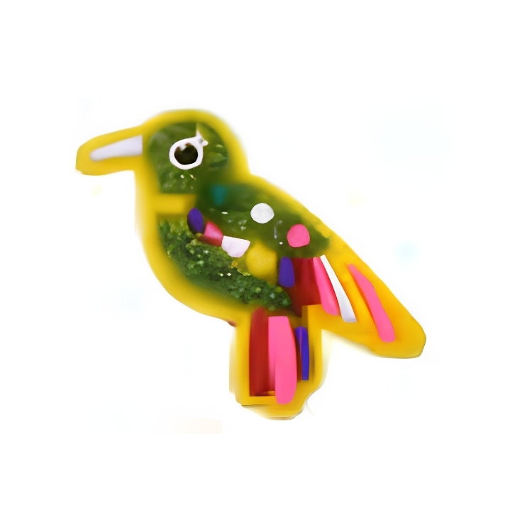 Oiseau coloré