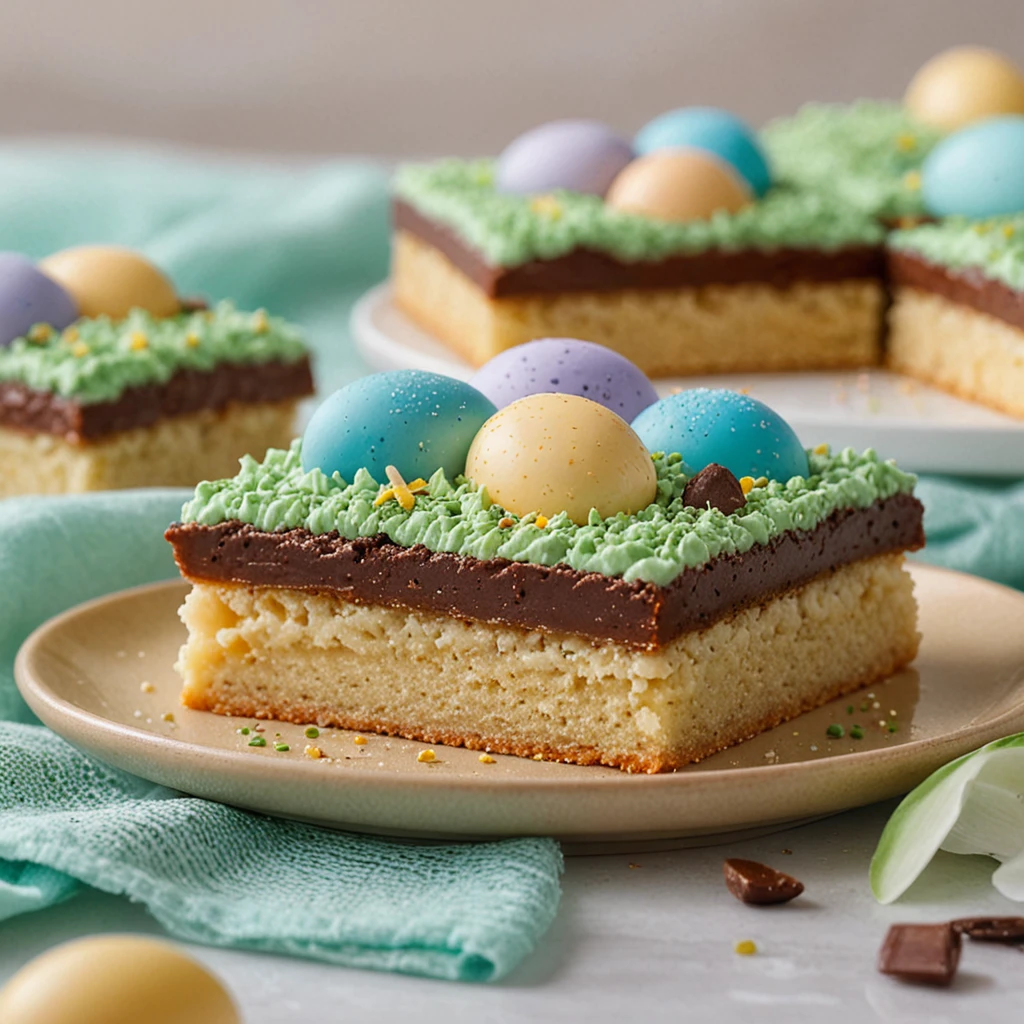 Easter Egg Sugar Cookie Bars