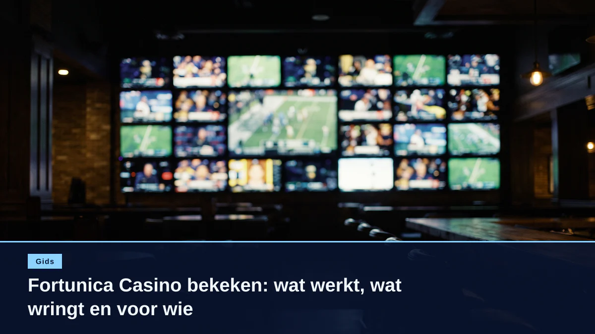 Fortunica Casino bekeken: wat werkt, wat wringt en voor wie