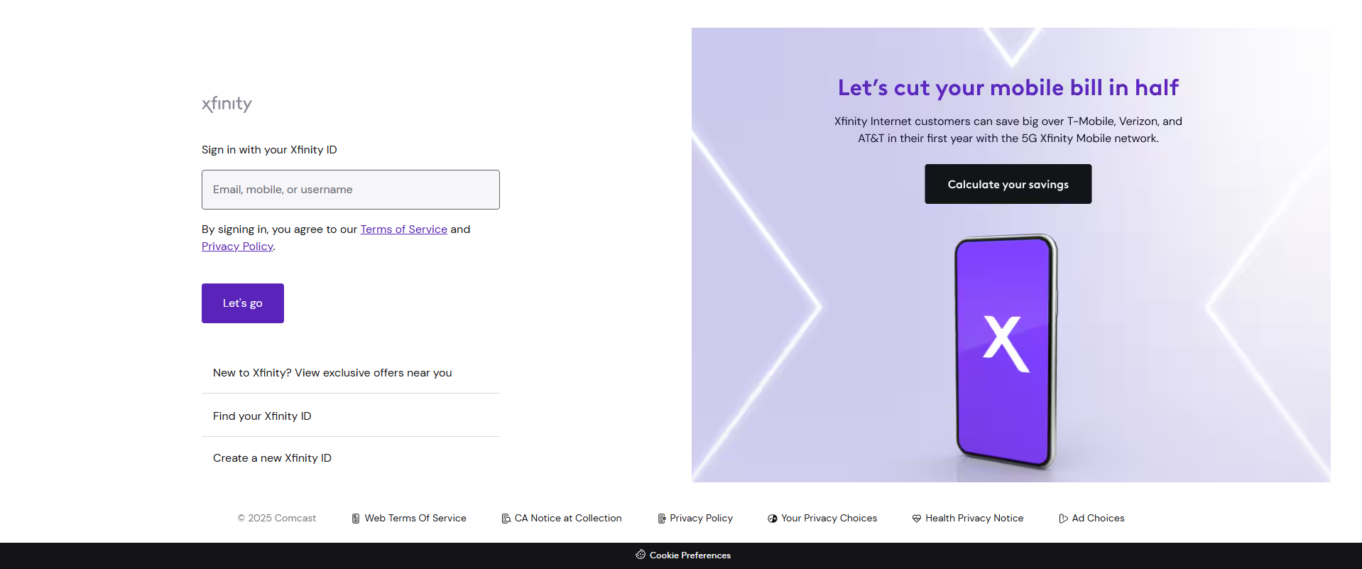 Forensic screenshot of [REDACTED] showing the phishing page layout