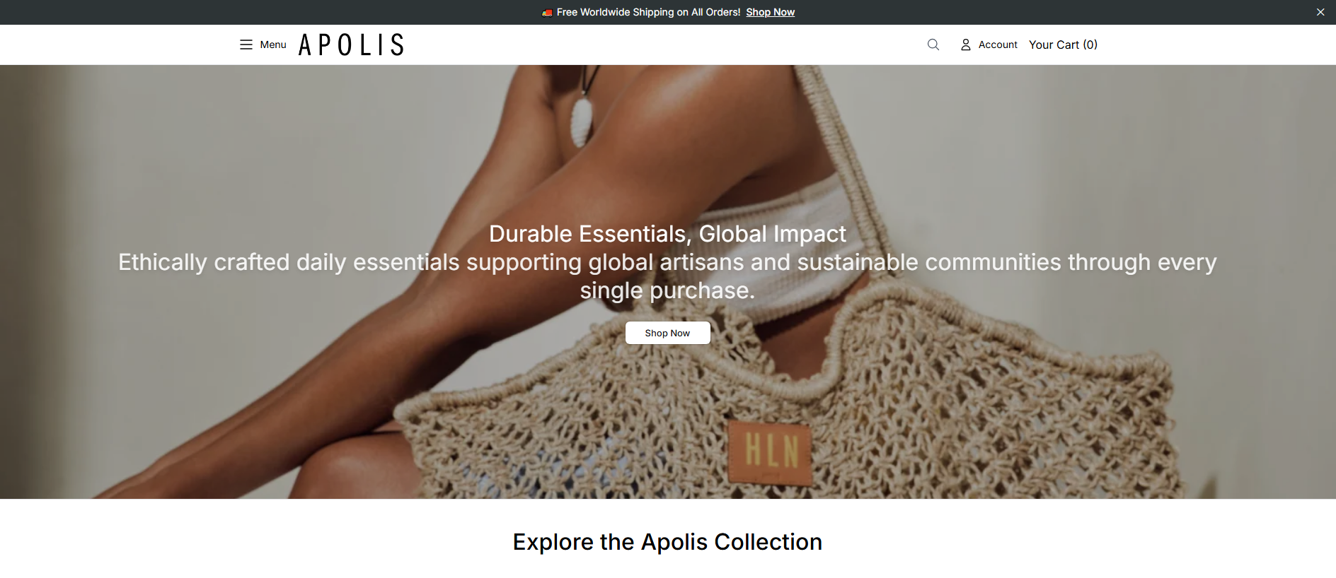 Stored capture of apolisshop.shop