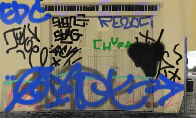 Graffiti artwork by emot