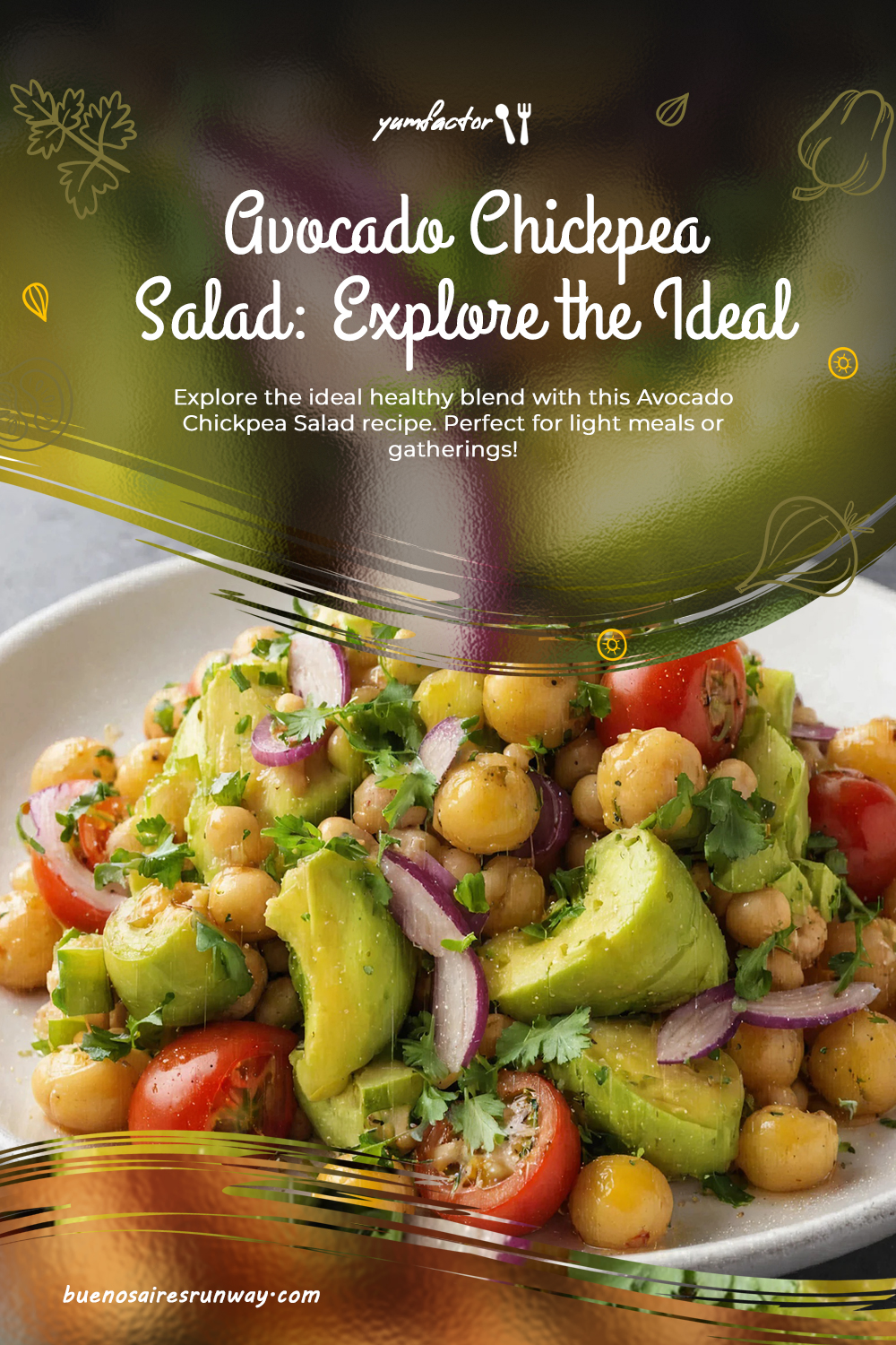 Avocado Chickpea Salad: Explore the Ideal Healthy Blend!