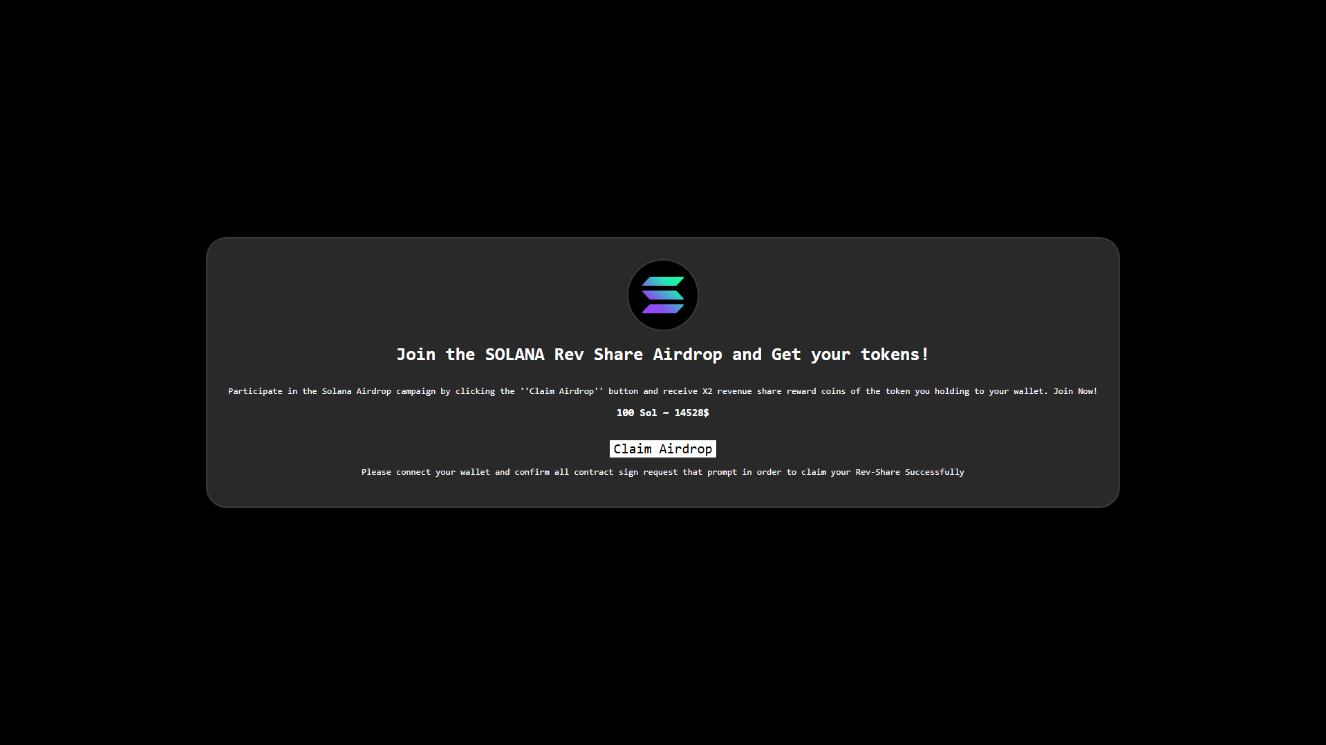 Forensic screenshot of get-sol.pages.dev showing the phishing page layout