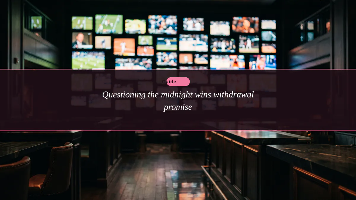 Questioning the midnight wins withdrawal promise