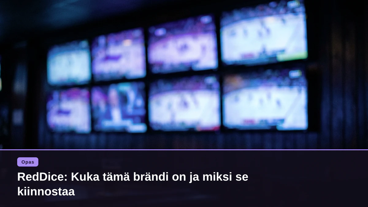 RedDice: Kuka tämä brändi on ja miksi se kiinnostaa