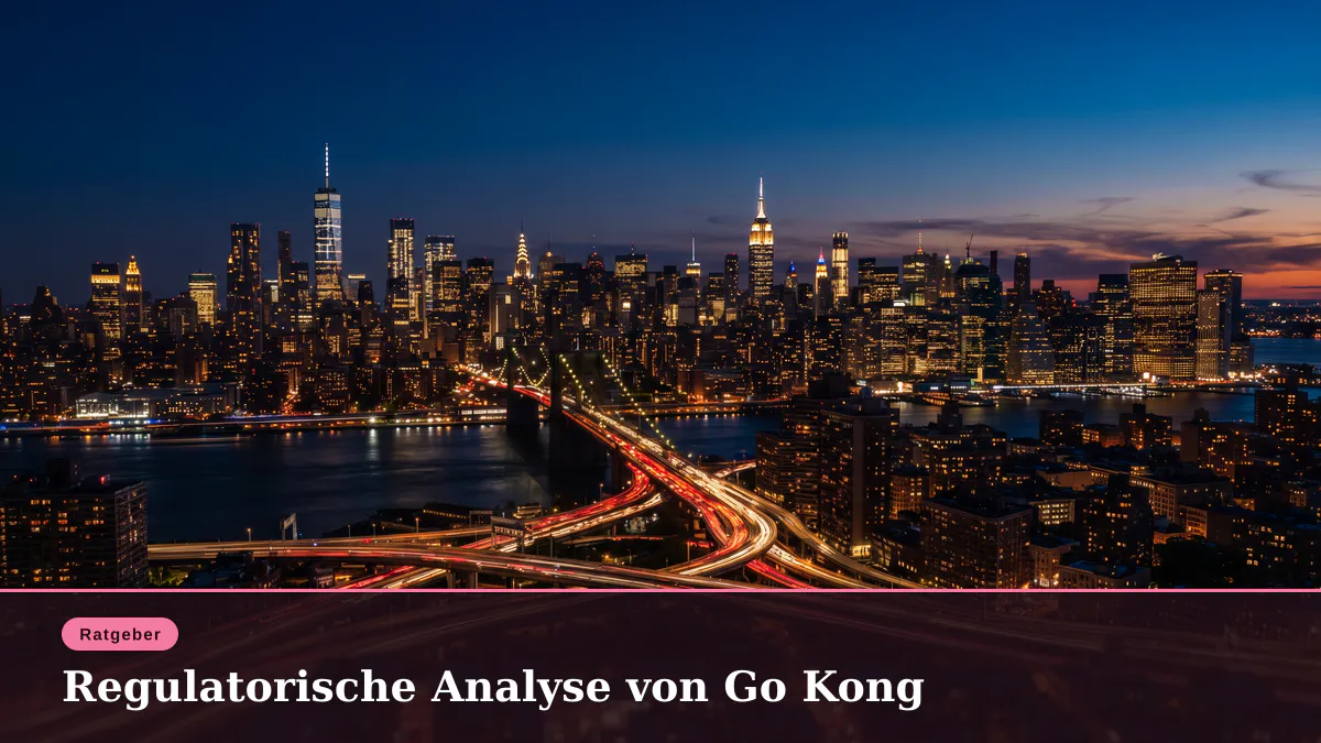 Regulatorische Analyse von Go Kong