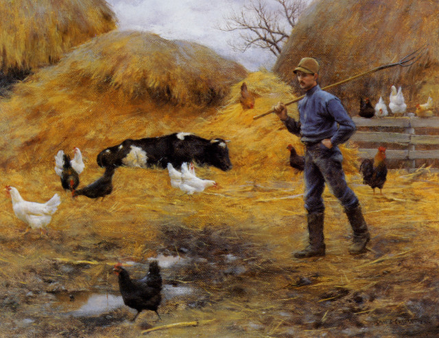 In-The-Barnyard-1891