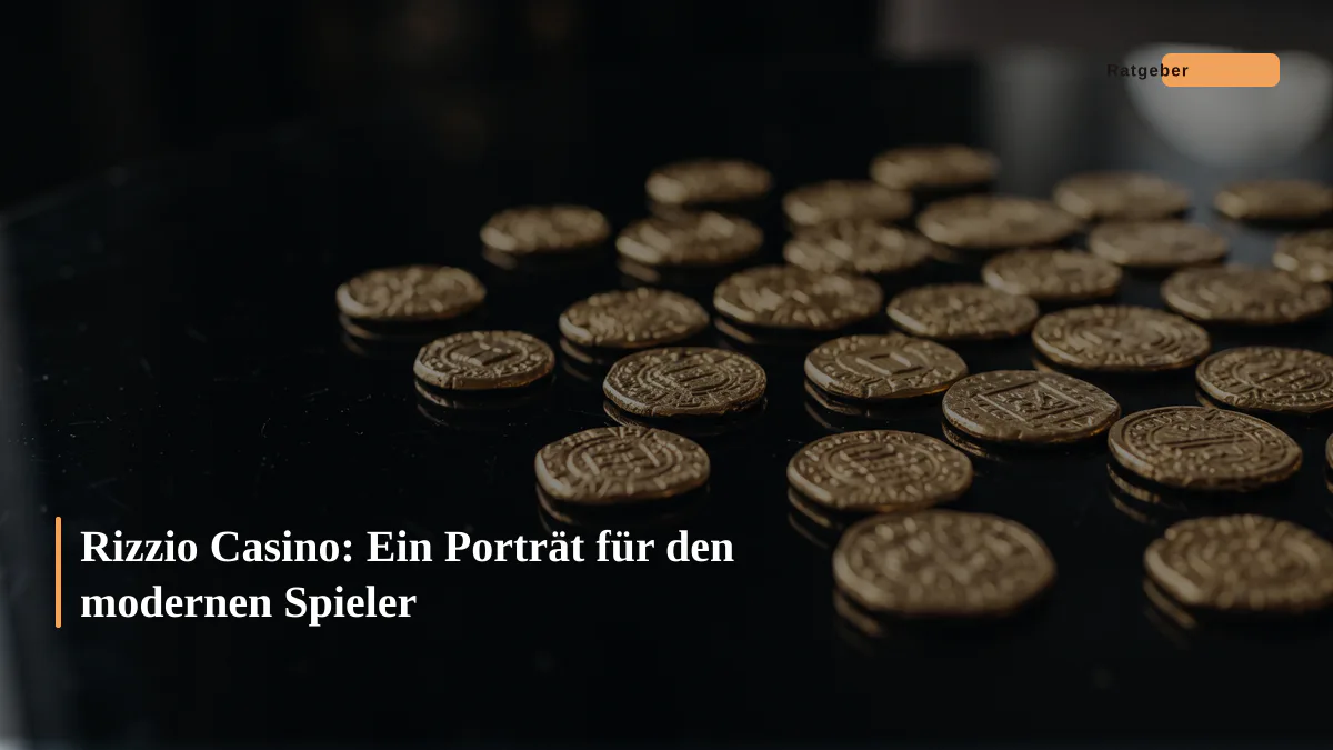 Rizzio Casino: Ein Porträt für den modernen Spieler