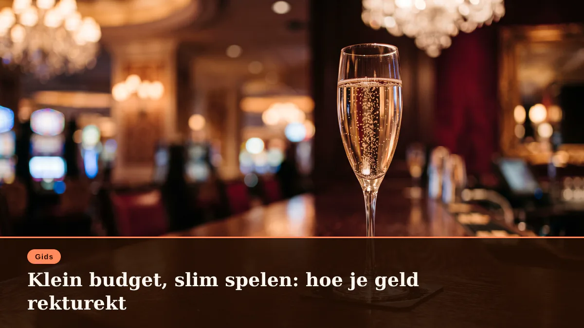 Klein budget, slim spelen: hoe je geld rekturekt