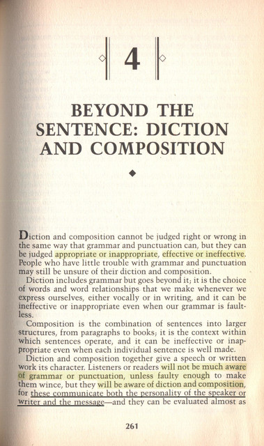 Beyond-the-sentence