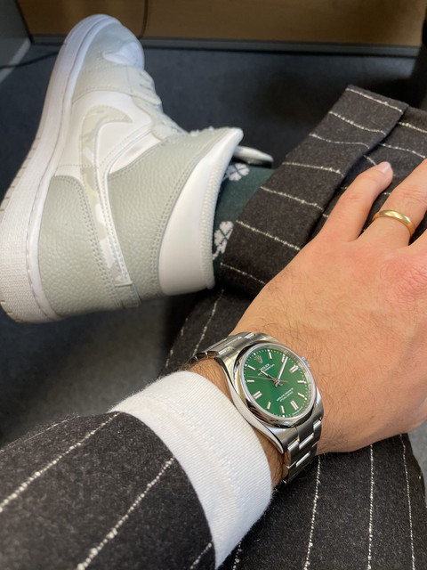 Nuovo arrivo! Rolex Oyster Perpetual 36 Verde