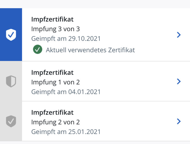 impzertifikat