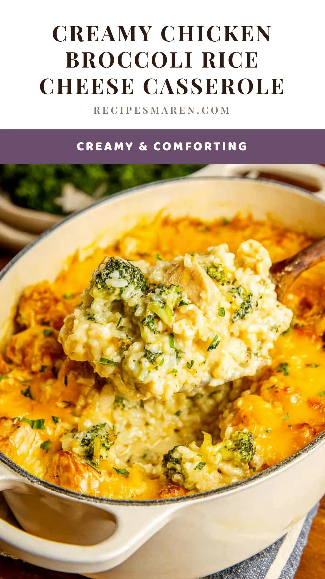 This creamy chicken broccoli rice casserole is the ultimate comfort food, combining tender chicken, fresh broccoli, and cheesy rice in one delicious dish. Perfect for family dinners, this easy homemade casserole is packed with flavor and can be made in just one pot. With simple ingredients and minimal prep time, it's ideal for busy weeknights. Make your evenings stress-free and satisfying with this delightful recipe. Click for the full recipe.