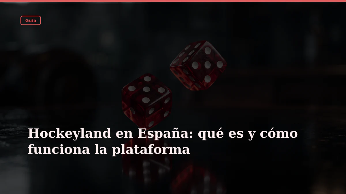 Hockeyland en España: qué es y cómo funciona la plataforma