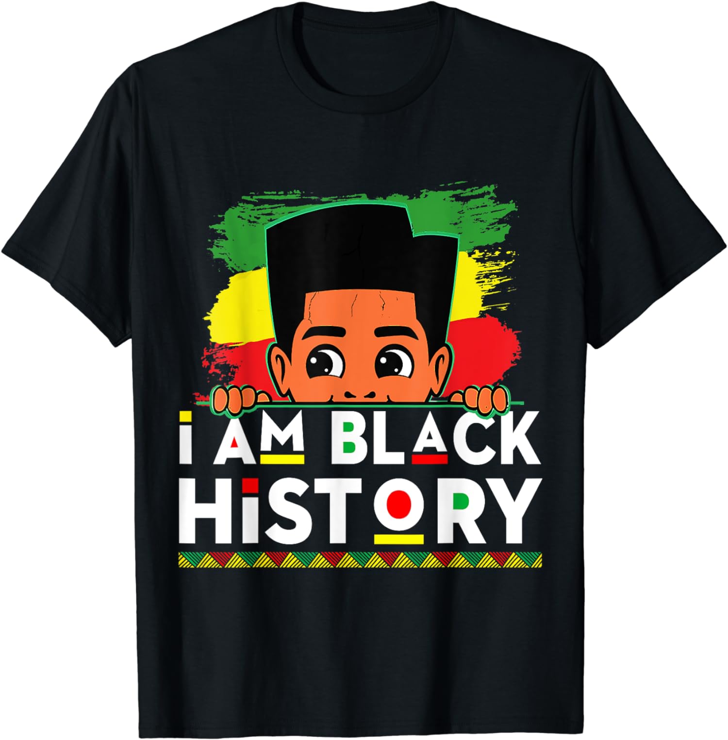 I Am Black History Shirt Black History Month Pride Unisex T-Shirt