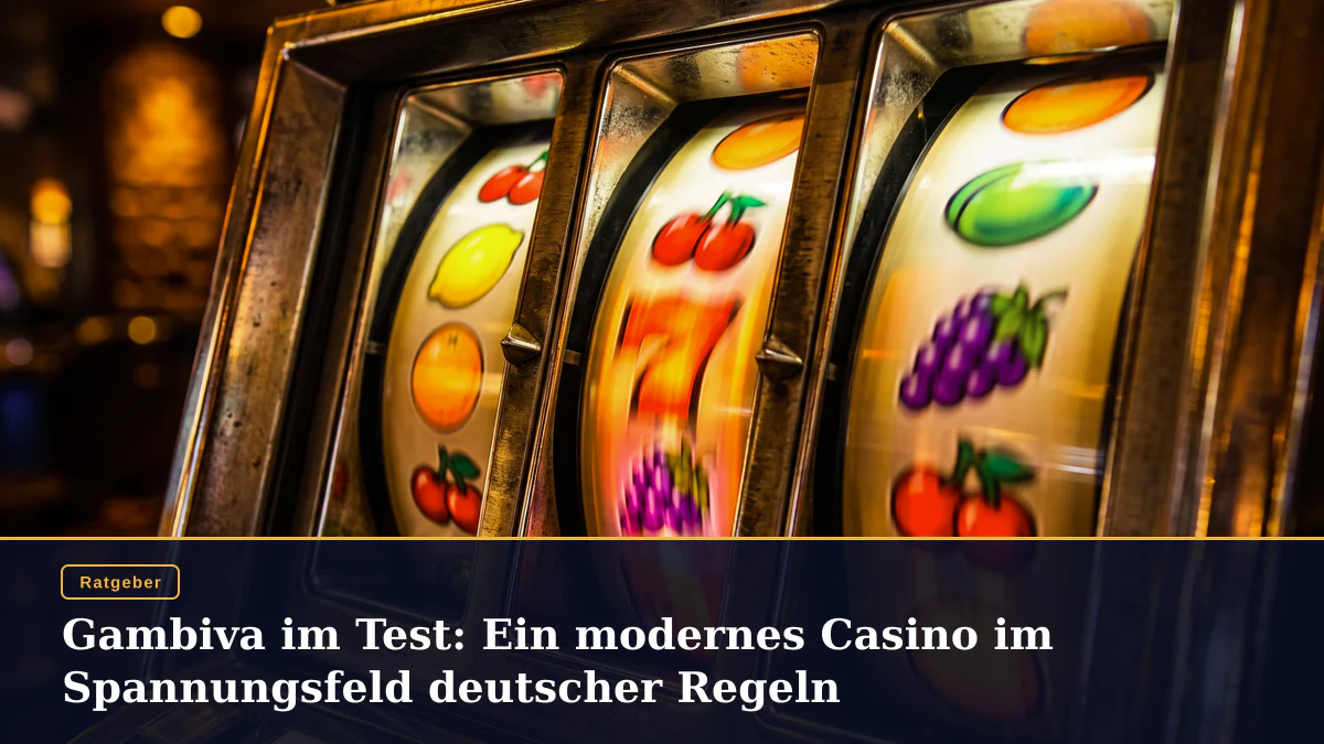 Gambiva im Test: Ein modernes Casino im Spannungsfeld deutscher Regeln