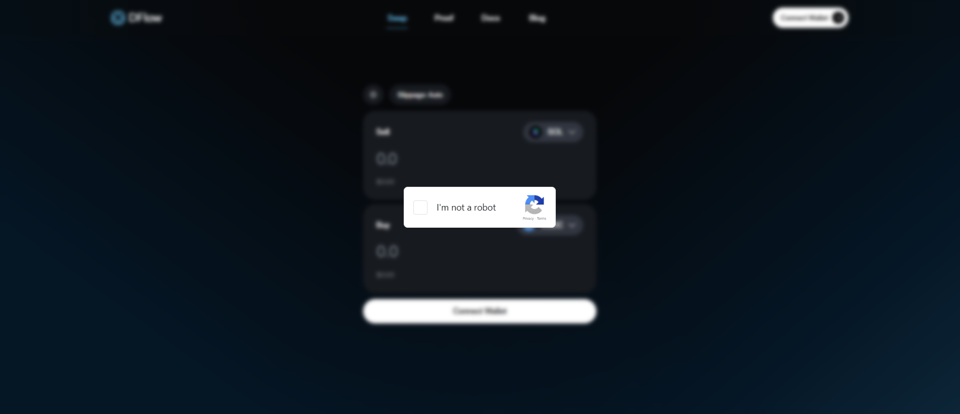 Screenshot of dflows.net