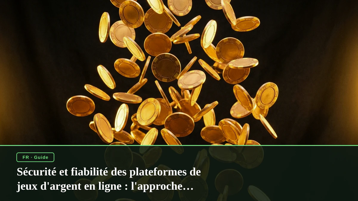 Sécurité et fiabilité des plateformes de jeux d'argent en ligne : l'approche technique française