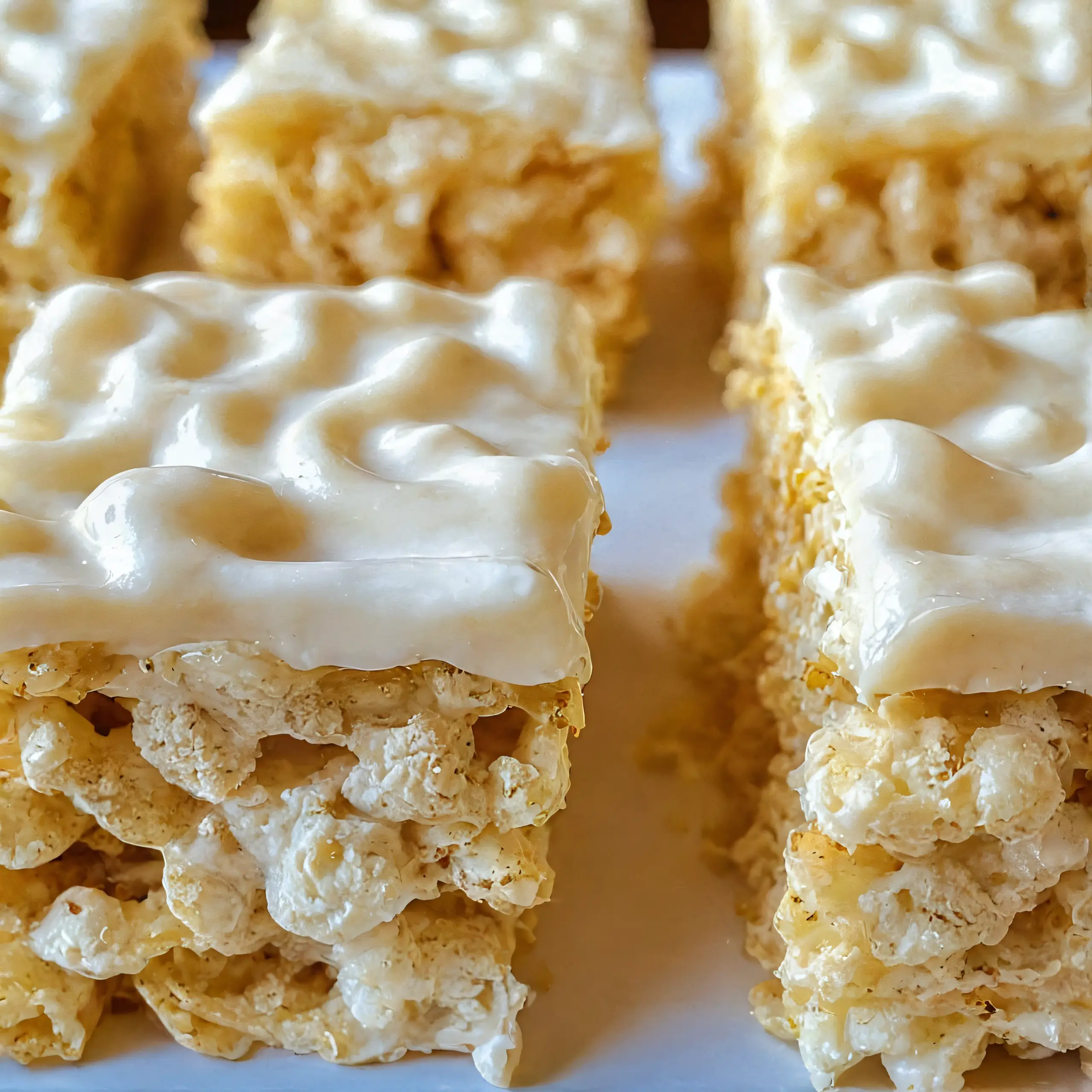 Käsekuchen Rice Krispie Treat