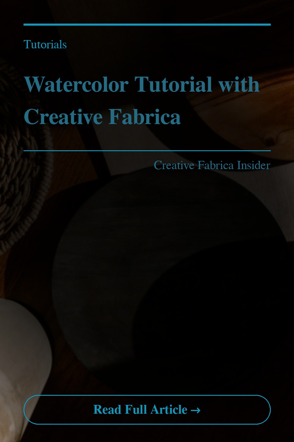 Watercolor Tutorial with Creative Fabrica