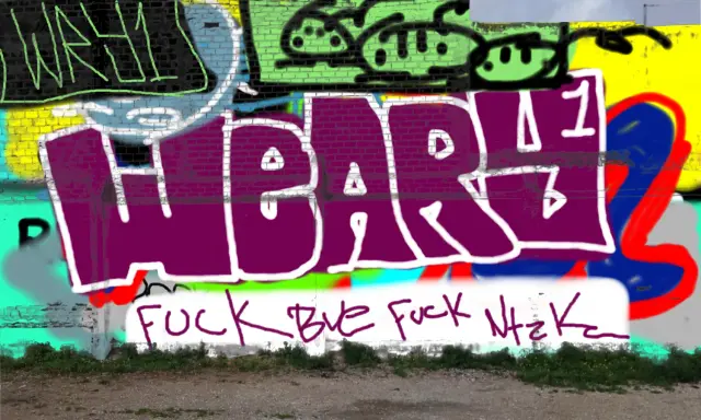 Graffiti artwork by DECAY