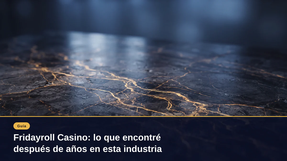 Fridayroll Casino: lo que encontré después de años en esta industria