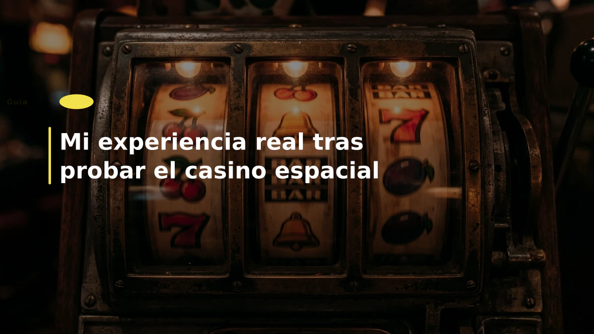 Mi experiencia real tras probar el casino espacial