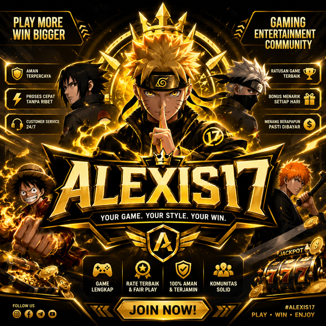ALEXIS17 🚀 Resmi Link Situs Slot Gacor Minimal Deposit 10k Gampang Cuan