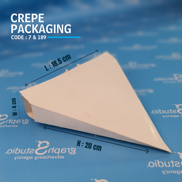 Crepe box packaging